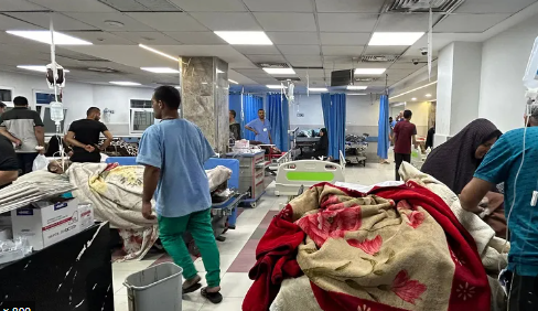 خروج مستشفى غزة الأوروبي عن الخدمة إثر استهدافات الاحتلال
