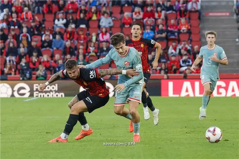 بالصور : أتلتيكو مدريد يواصل استفاقته بالفوز على مايوركا