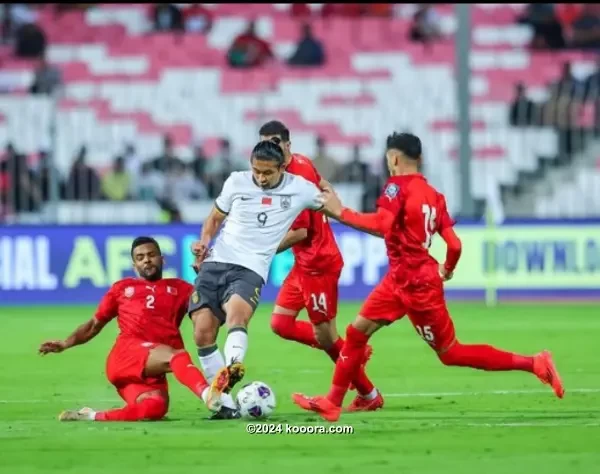 بالصور : البحرين يرفض هدية السعودية بتعثر قاتل أمام الصين