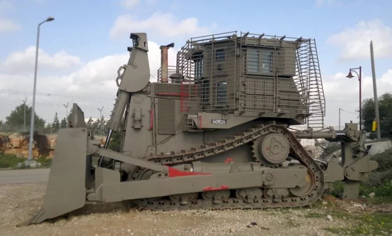 مصادر أمنية إسرائيلية: أمريكا توقف تزويد إسرائيل بجرافات D9 العسكرية