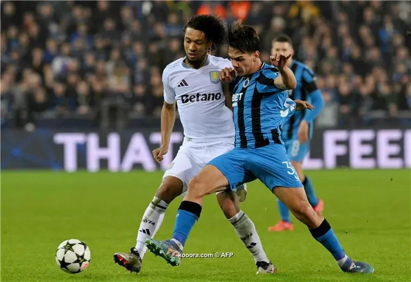 بالصور : كارثة مينجز توقف انتصارات أستون فيلا الأوروبية