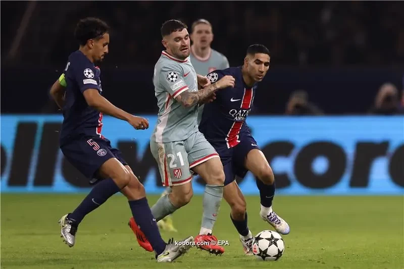 بالصور : بسكين بارد.. أتلتيكو مدريد يطعن باريس في حديقة الأمراء