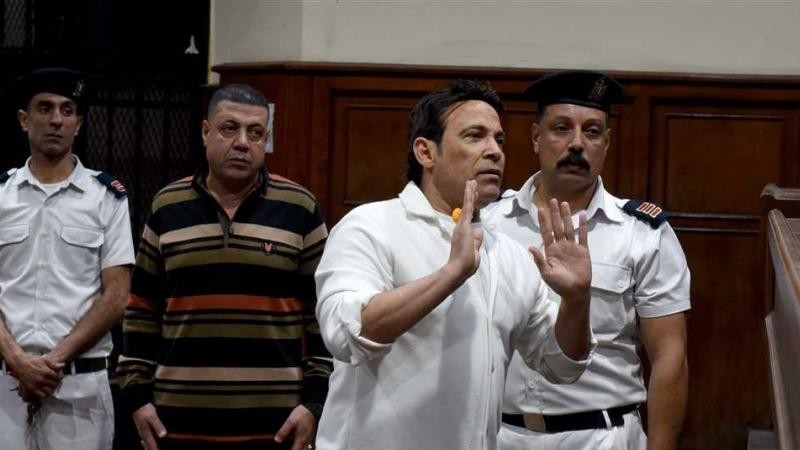 سعد الصغير أثناء محاكمته: "لا أتعاطى الحشيش.. أتناول الترامادول فقط لأسباب طبية"