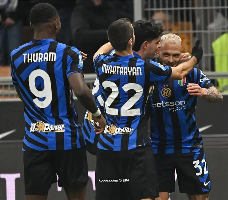 بالصور.. إنتر ميلان يطارد نابولي بفوز مريح على بارما