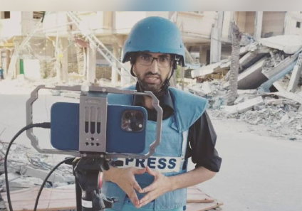 استشهاد الصحفي محمد بعلوشة في غزة