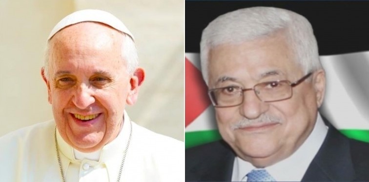 الرئيس عباس يُعزي بوفاة بابا الفاتيكان