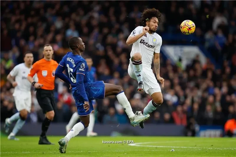 بالصور: تشيلسي يفوز بسهولة على أستون فيلا