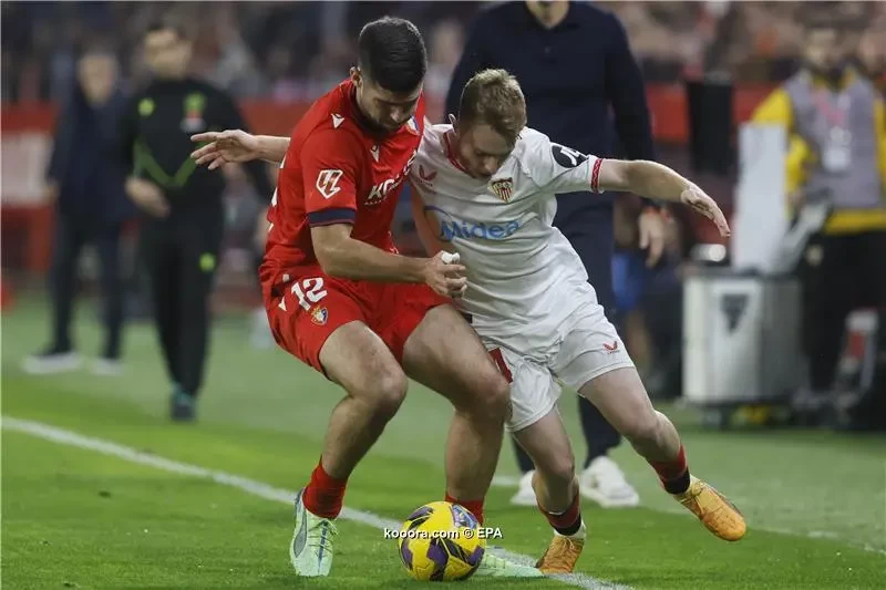 بالصور : إشبيلية يعرقل أوساسونا في الليجا