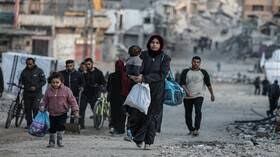 انخفاض عدد سكان قطاع غزة بمقدار 6% مع نهاية 2024