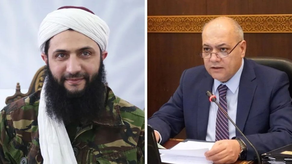 رئيس الوزراء السوري يتواصل مع قائد المعارضة المسلحة أحمد الشرع