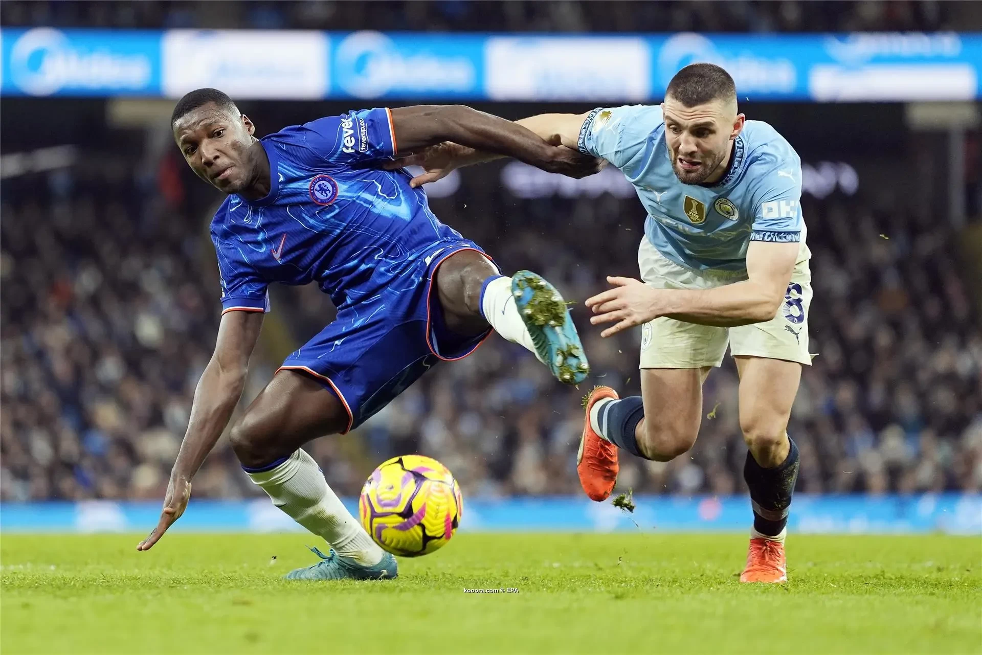 بالصور: مانشستر سيتي يعاقب تشيلسي بريمونتادا مثيرة