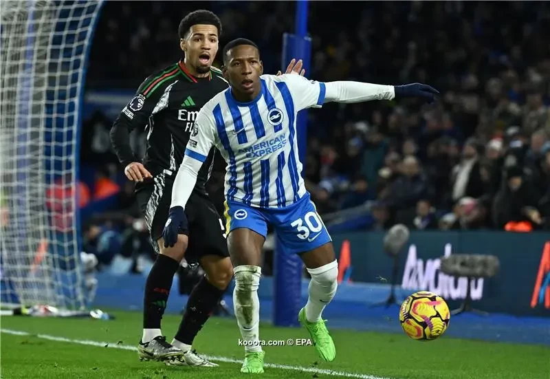 بالصور: آرسنال يسقط في فخ برايتون