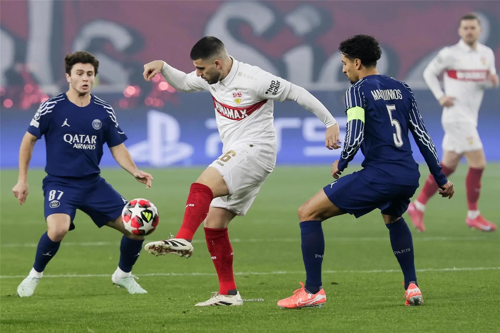 بالصور : بهاتريك ديمبلي.. باريس يؤكد تأهله ويطيح بشتوتجارت من دوري الأبطال