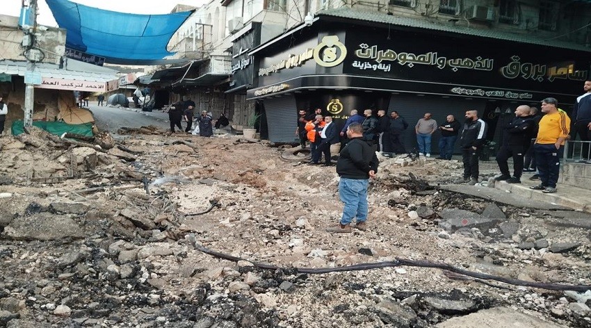 الاحتلال يلحق دمارا واسعا في البنية التحتية وممتلكات المواطنين في مدينة طولكرم