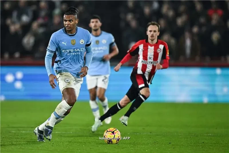 بالصور : مانشستر سيتي يواصل نزيف النقاط بتعادل قاتل مع برينتفورد