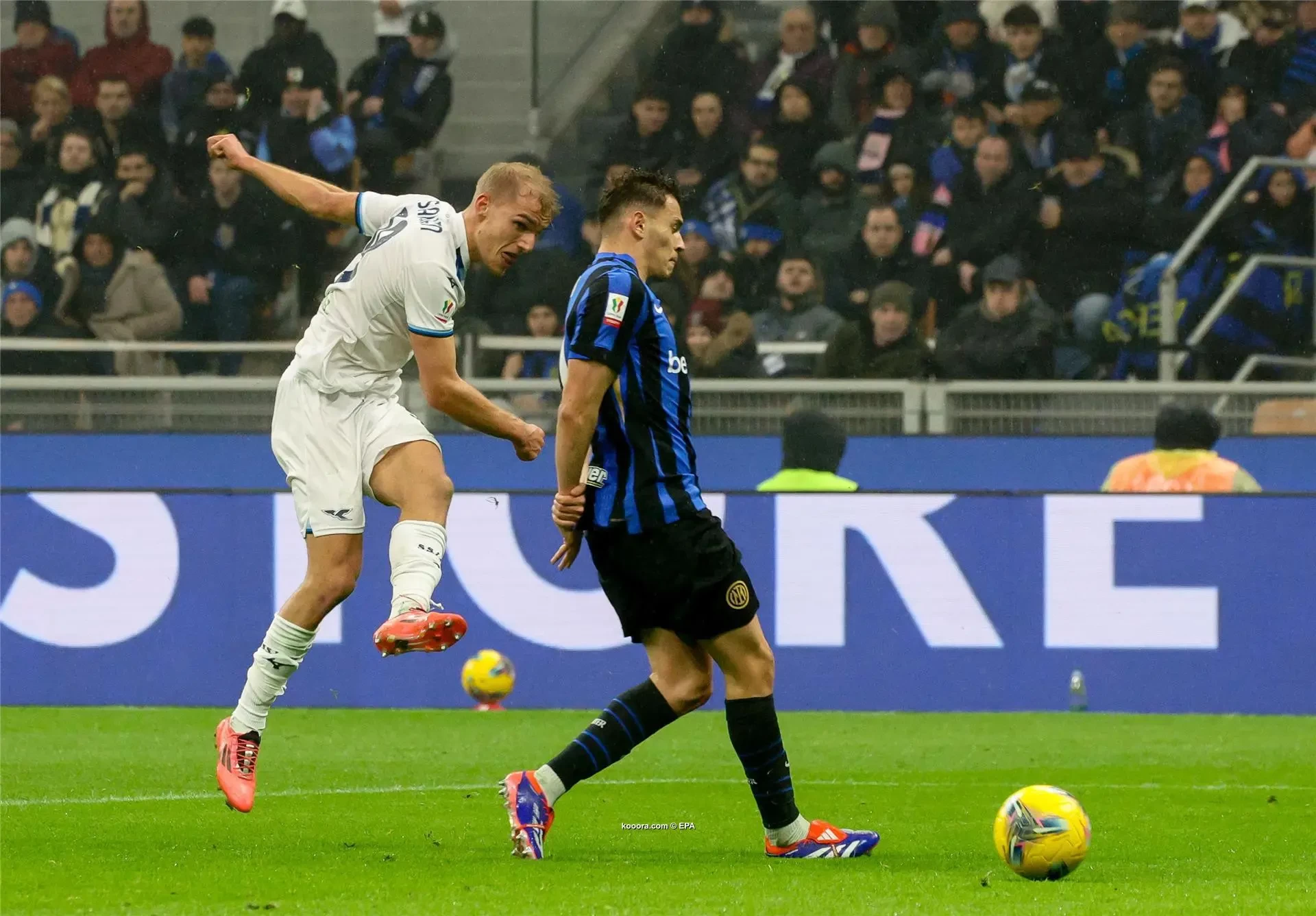 بالصور : إنتر يطيح بلاتسيو.. ويضرب موعدا ناريا مع ميلان في الكأس