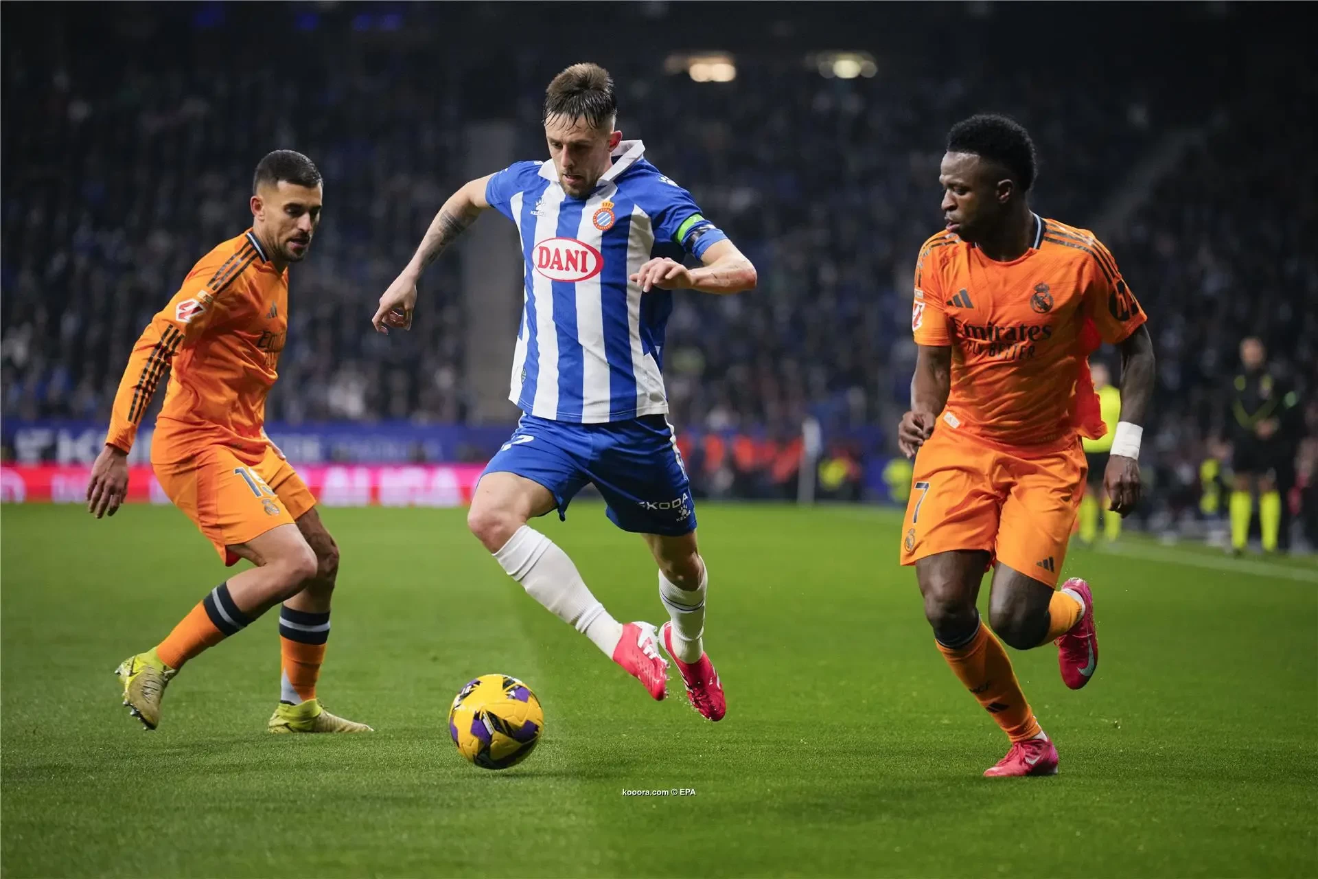 بالصور: ريال مدريد يسقط في عرين إسبانيول