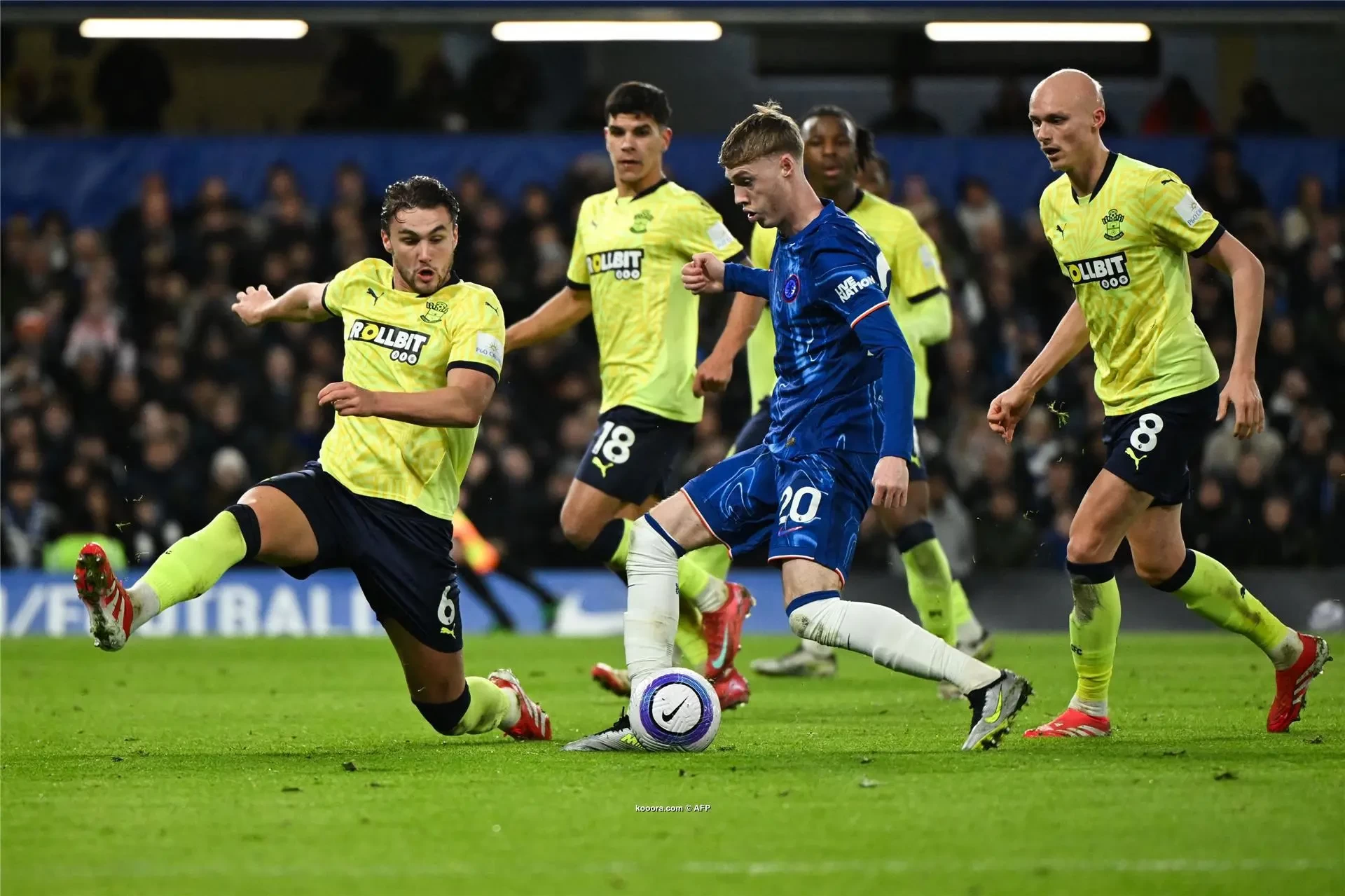 بالصور.. رباعية تشيلسي تضع ساوثهامبتون على باب تشامبيونشيب