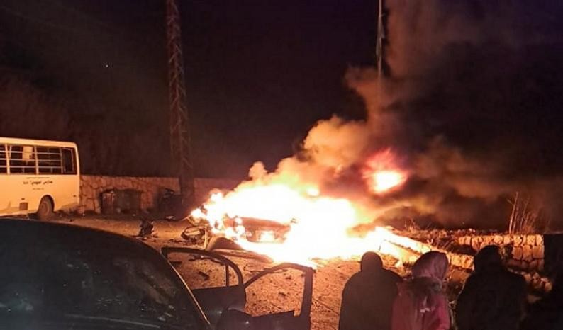 3 شهداء وجرحى في قصف للاحتلال استهدف مركبة جنوبي لبنان
