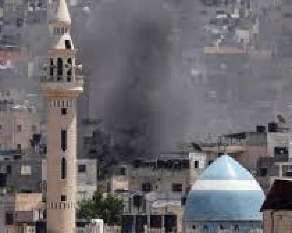 الاحتلال يقصف منطقة في طمون دون وقوع إصابات