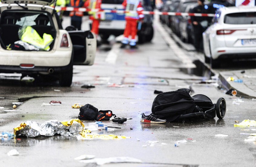 إصابة 27 شخصًا بينهم خطيرة إثر اعتداء دهس في ميونيخ الألمانية