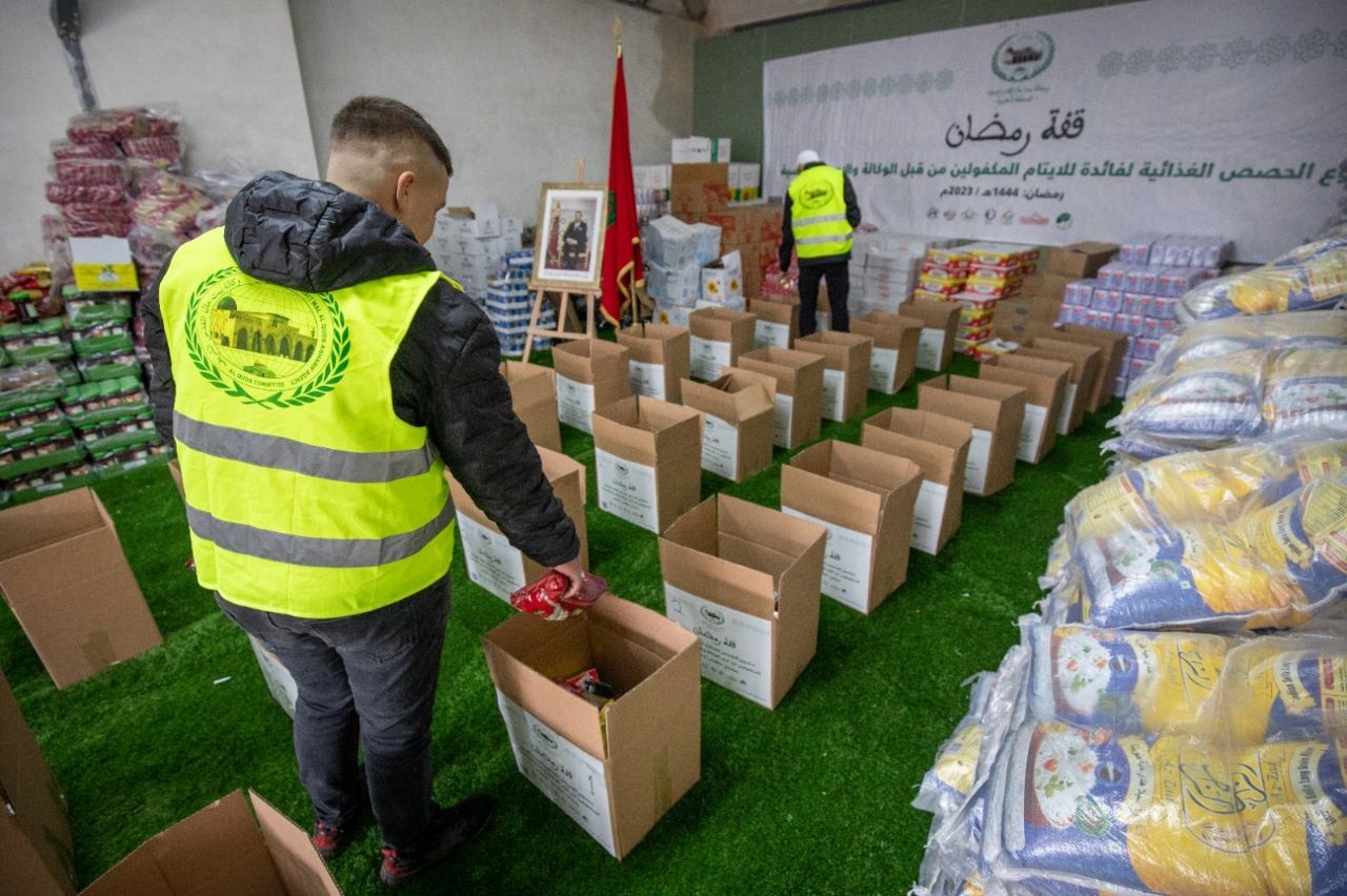 وكالة بيت مال القدس تطلق حملتها السنوية لشهر رمضان من قرية النبي صموئيل بالقدس