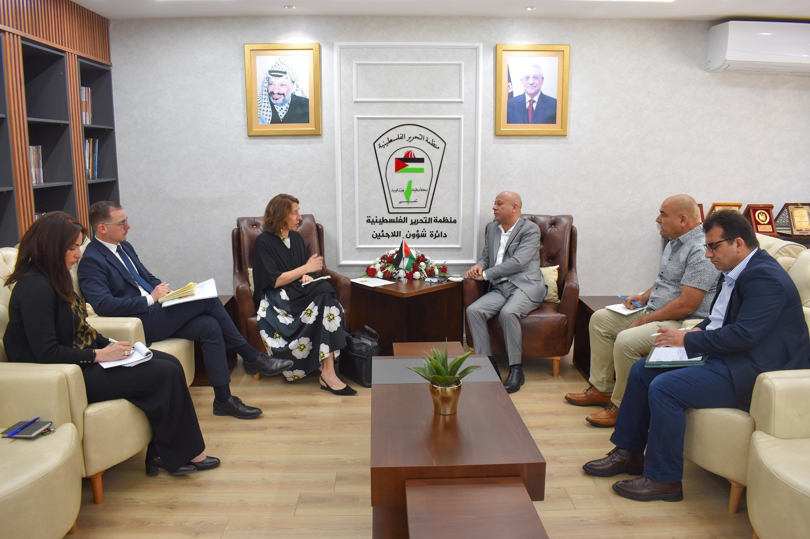 أبو هولي: أولوياتنا تمكين الأونروا للقيام بدورها وزيادة الدعم المالي لها