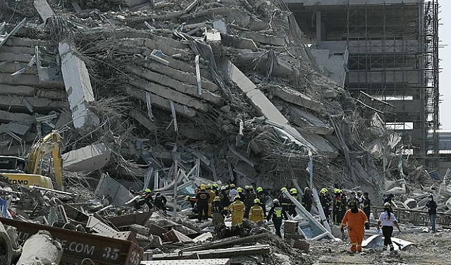 قتلى وتصدع شوارع وانهيار ناطحات سحاب في تايلاند