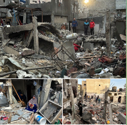 محدث : ارتفاع حصيلة العدوان على قطاع غزة منذ فجر اليوم إلى 404 شهداء