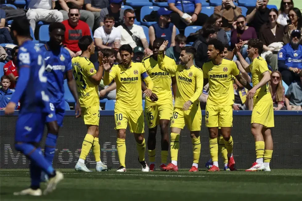 بالصور :؛ فياريال ينعش آماله الأوروبية بفوز صعب على خيتافي