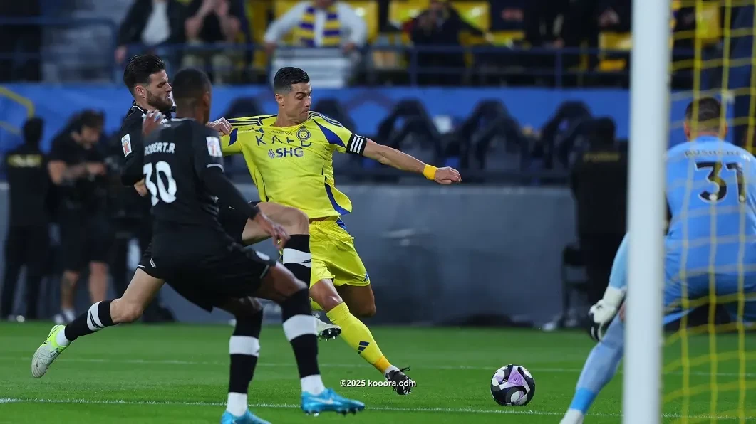 بالصور: النصر يواصل نزيف النقاط أمام الشباب