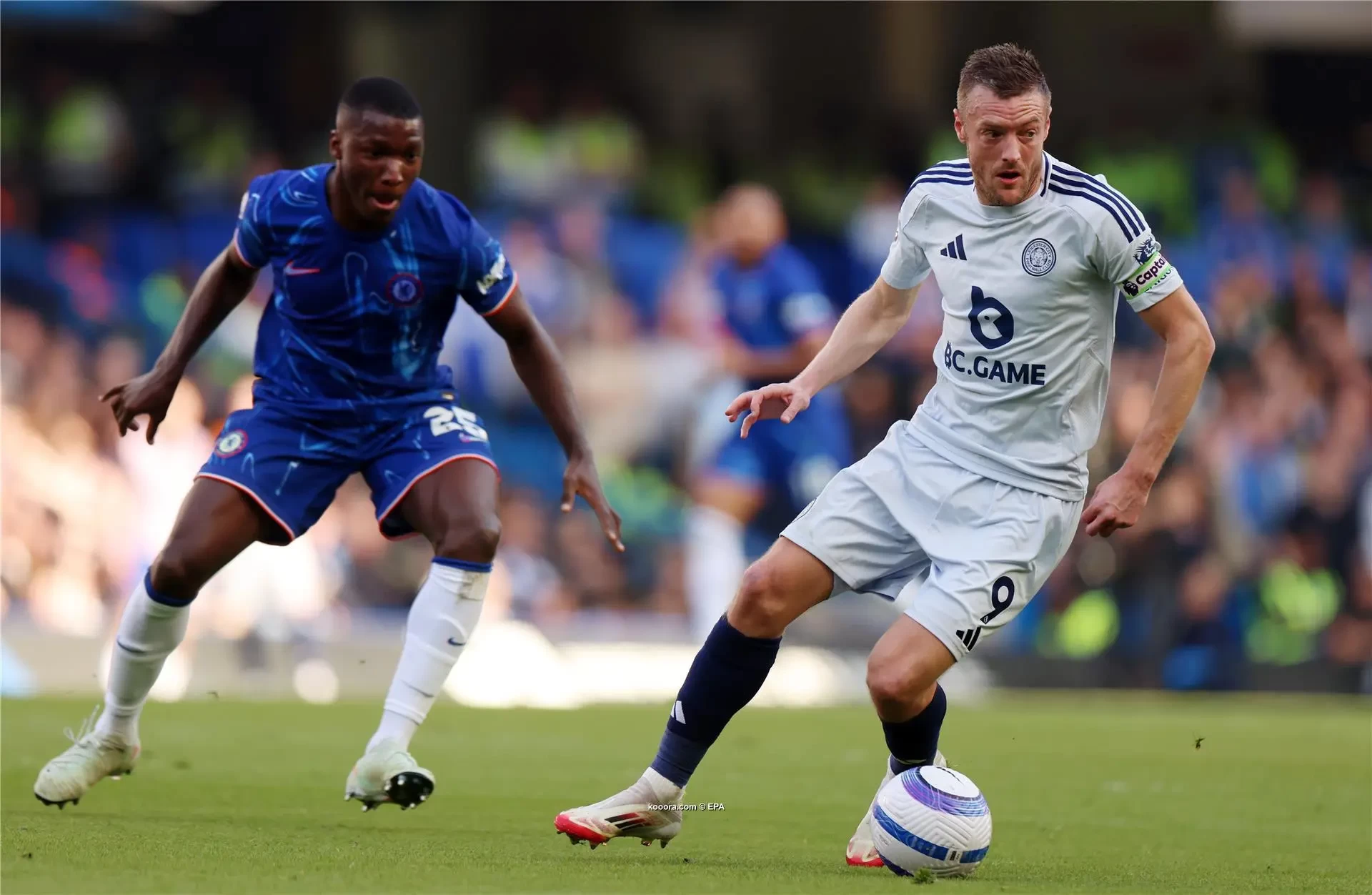 بالصور: صاروخية كوكوريا تسقط ليستر وتدخل تشيلسي المربع الذهبي