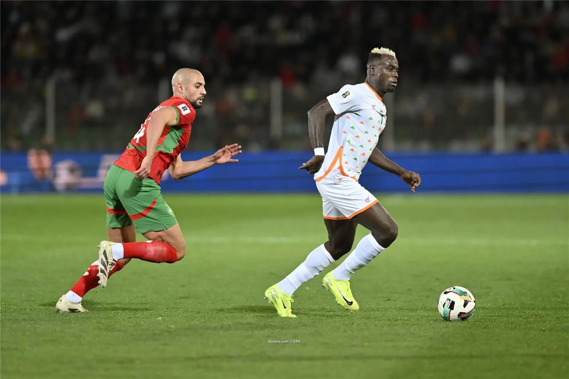 بالصور.. الخنوس يقود المغرب لعبور عقبة النيجر في الوقت القاتل