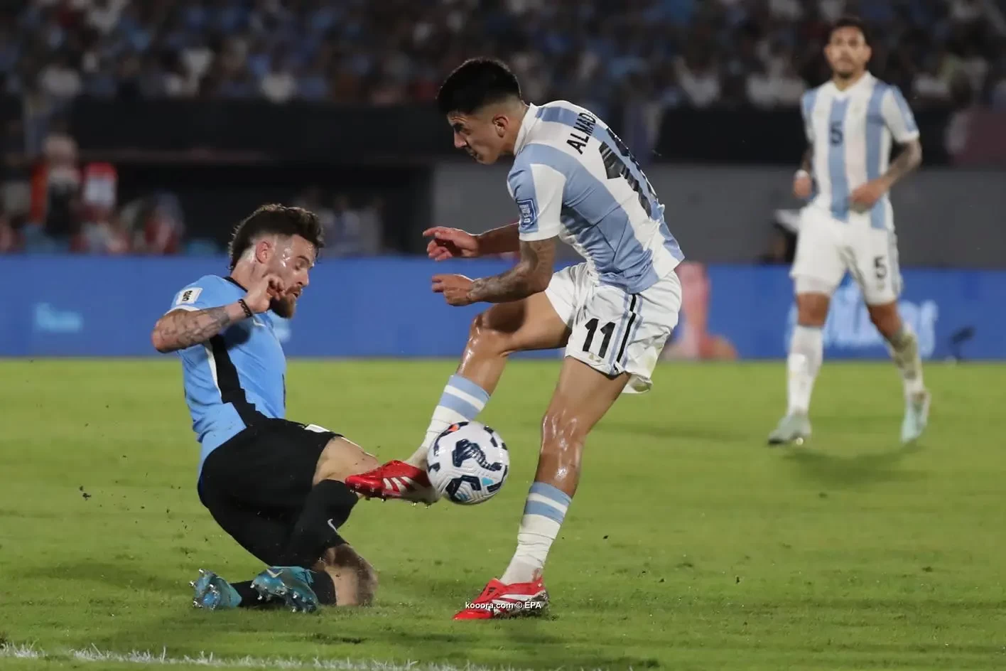 بدون ميسي.. الأرجنتين تحبط أوروجواي وتقترب من التأهل للمونديال