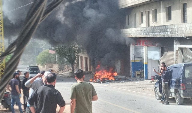 شهيد إثر استهداف إسرائيلي لدراجة نارية ومركبة جنوب لبنان