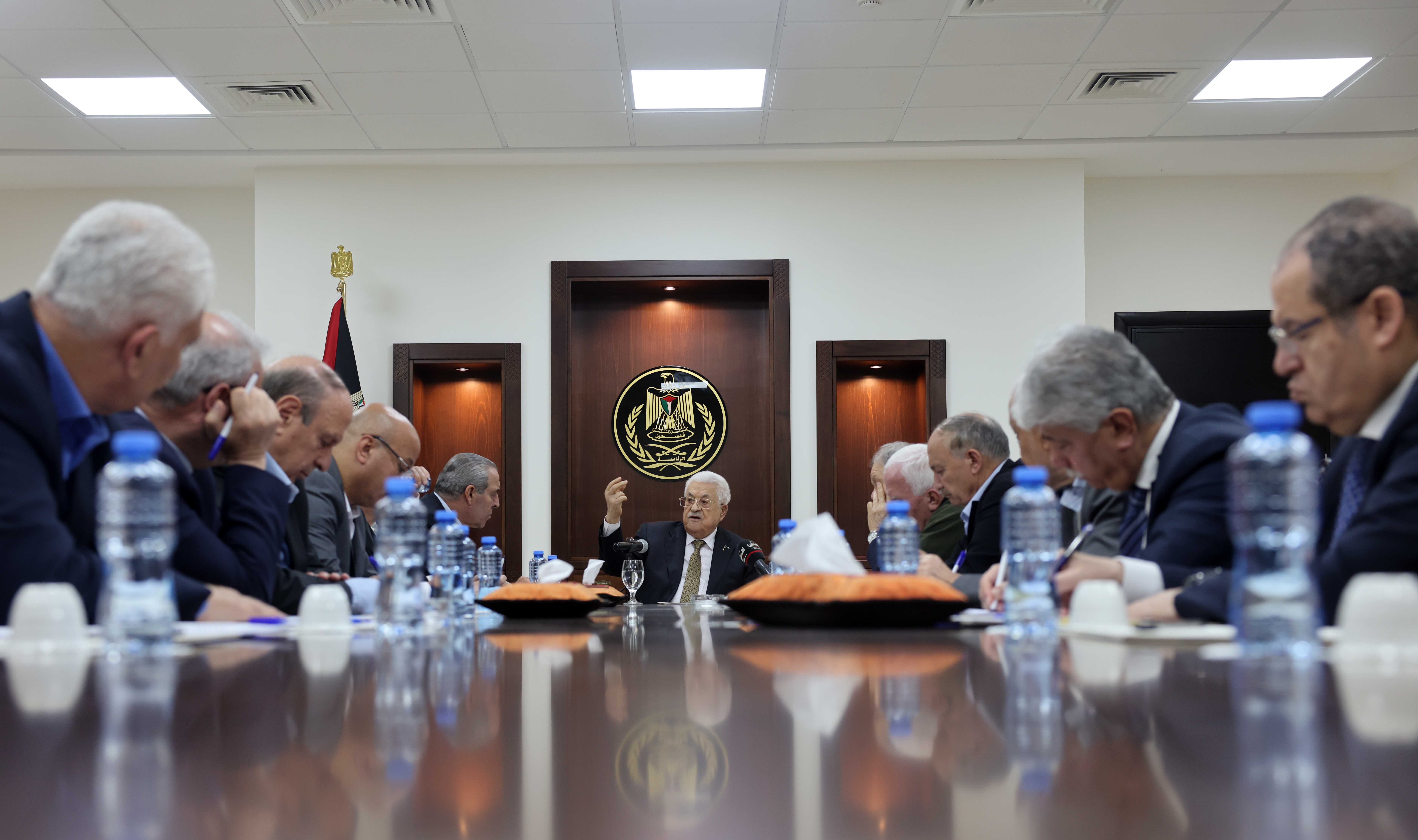 تفاصيل اجتماع اللجنة التنفيذية لمنظمة التحرير الفلسطينية في رام الله