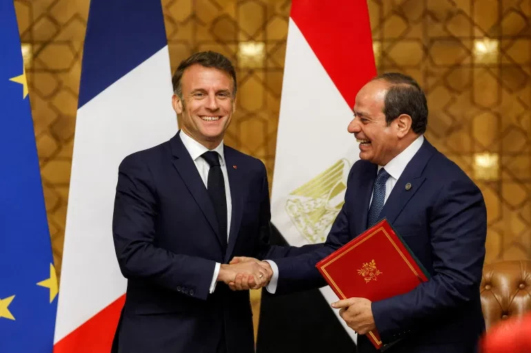 دعوة مصرية فرنسية لضرورة عودة اتفاق وقف إطلاق النار في غزة