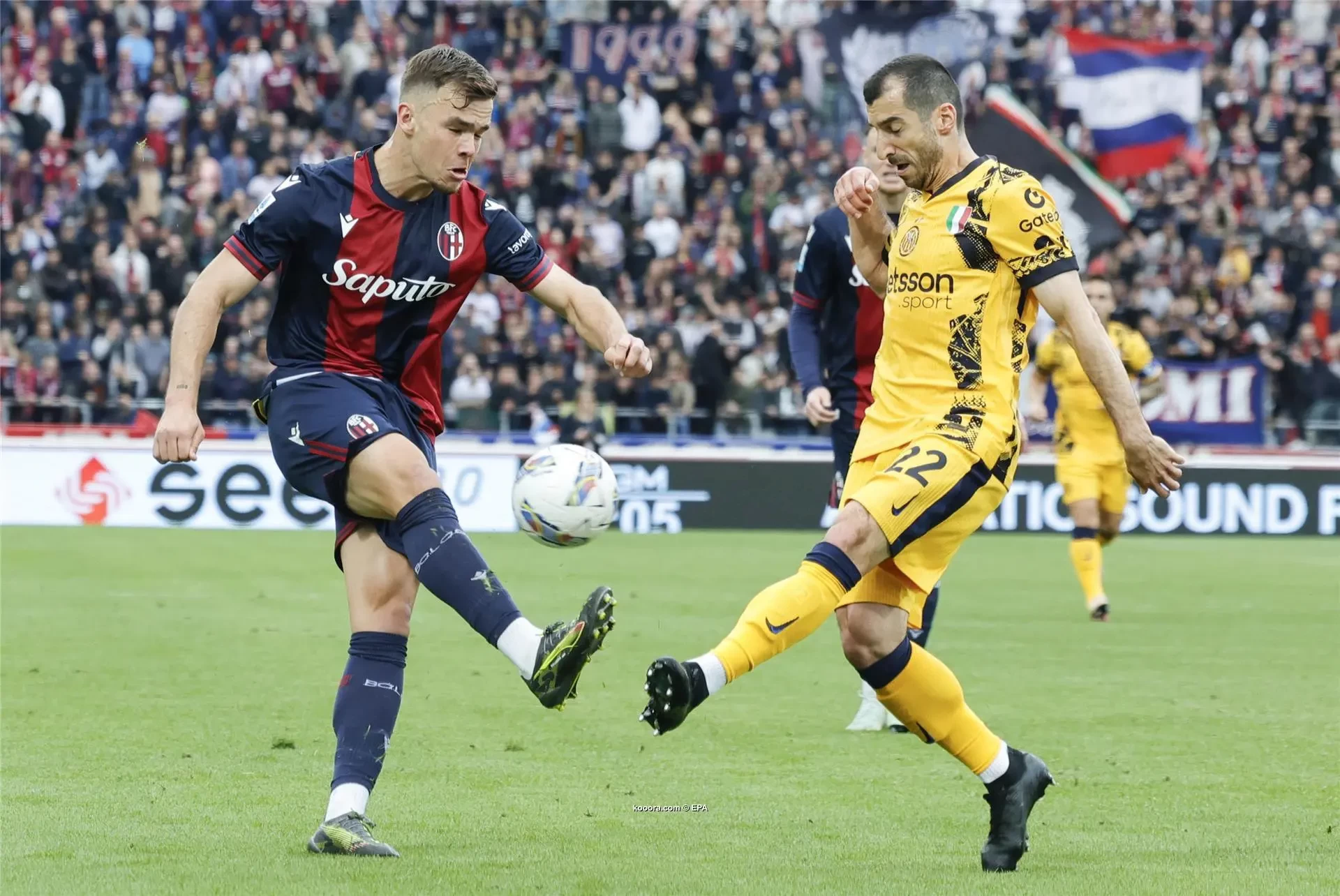 بالصور.. بولونيا يغتال إنتر ميلان ويمنح نابولي قبلة الحياة