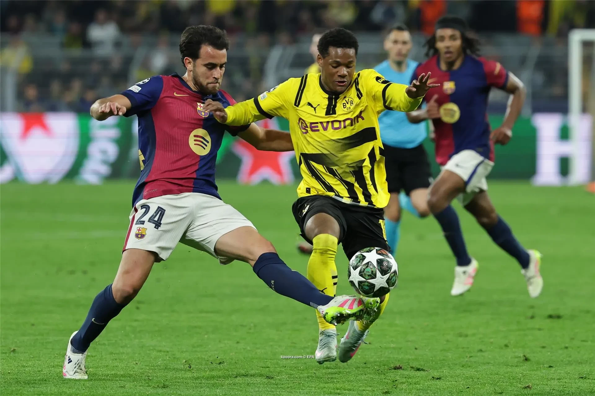 بالصور.. هاتريك جيراسي يشوه تأهل برشلونة