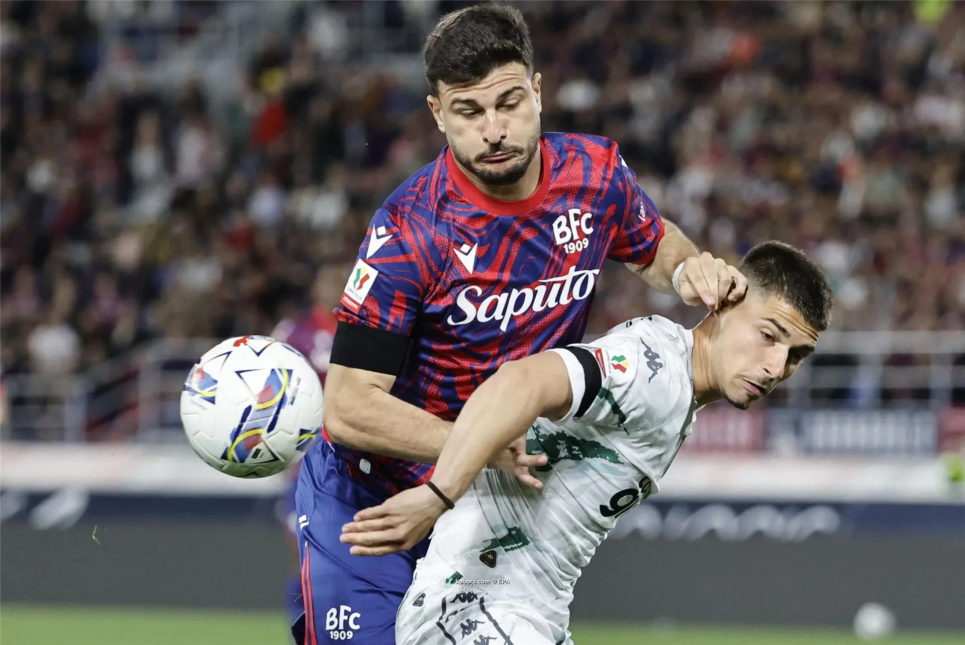 بالصور : بولونيا يواصل حلمه ويضرب موعدا مع ميلان في نهائي الكأس