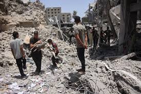شهداء ومصابون في قصف الاحتلال المتواصل على خان يونس