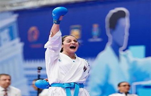 مريم بشارات.. فلسطينية تتربع على العرش العالمي للكاراتيه