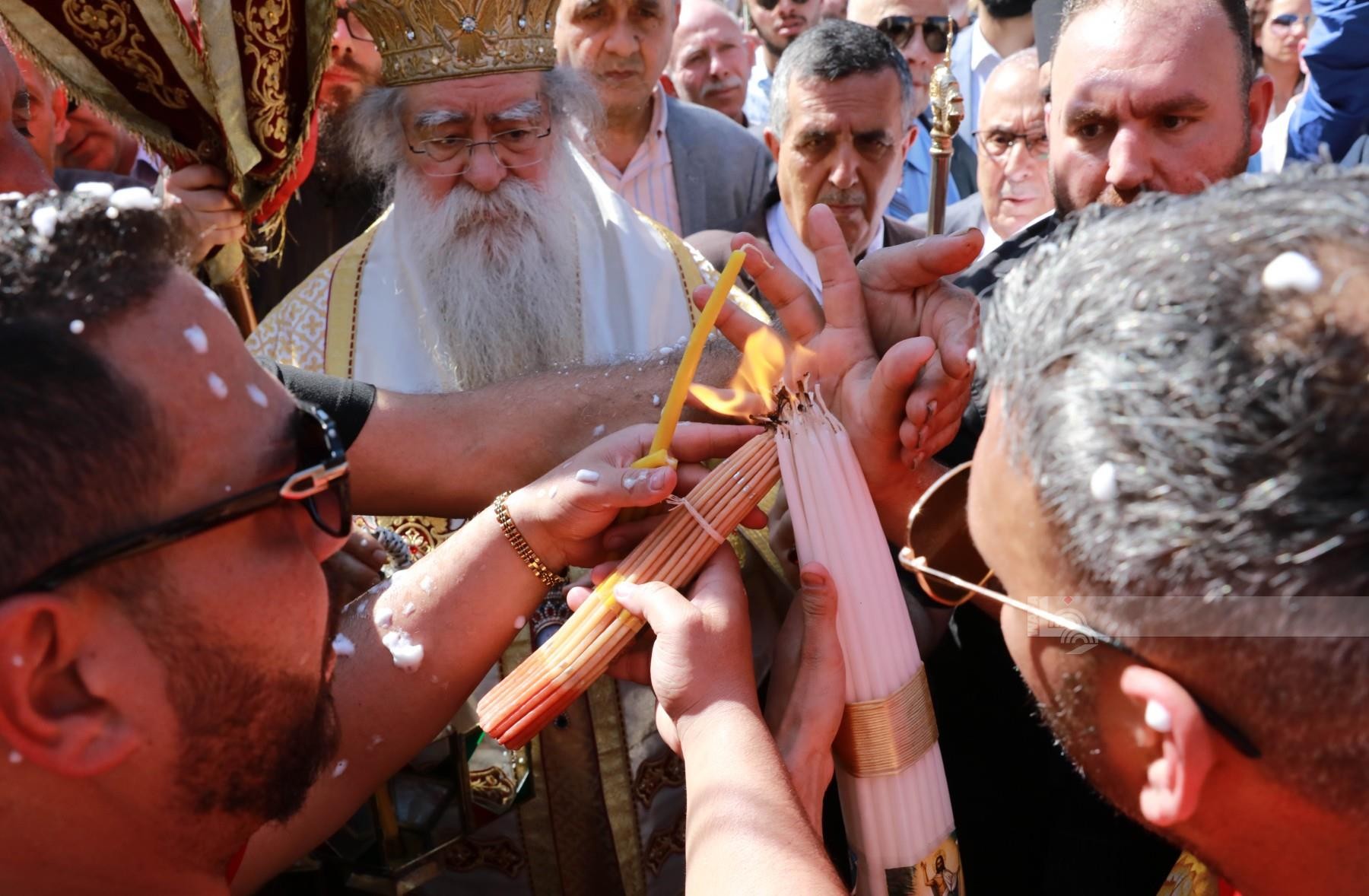 كنائس فلسطين تحيي "سبت النور"