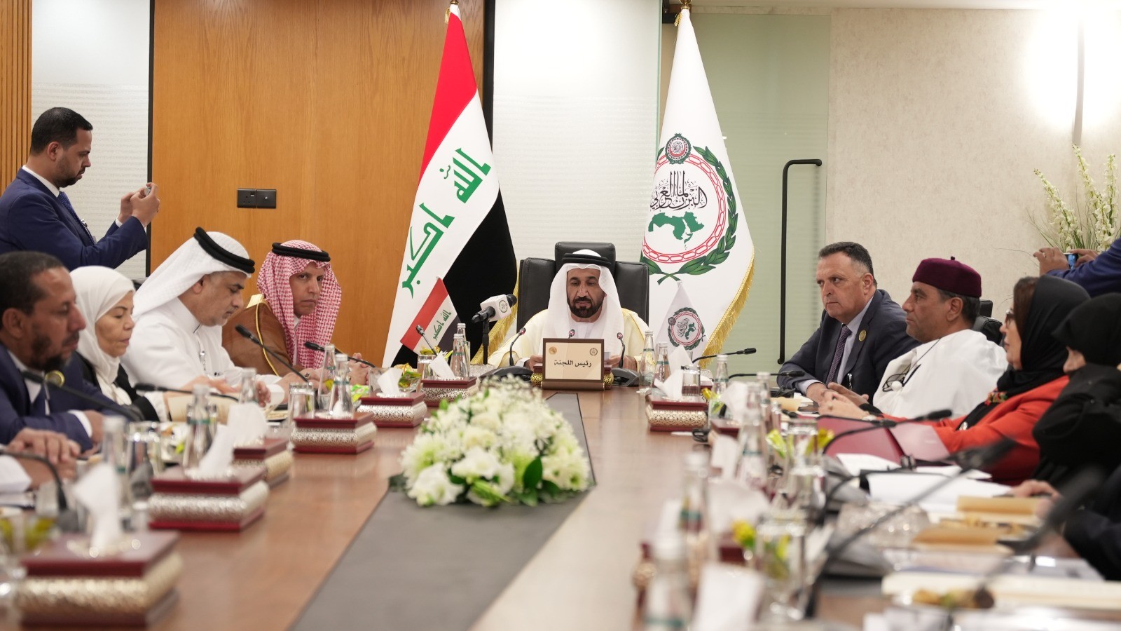 لجنة فلسطين لدى البرلمان العربي تعقد اجتماعًا نصرةً للشعب الفلسطيني في بغداد