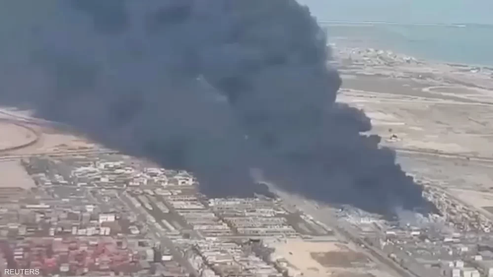 شركة بحرية بريطانية تكشف سبب انفجار بندر عباس جنوب إيران