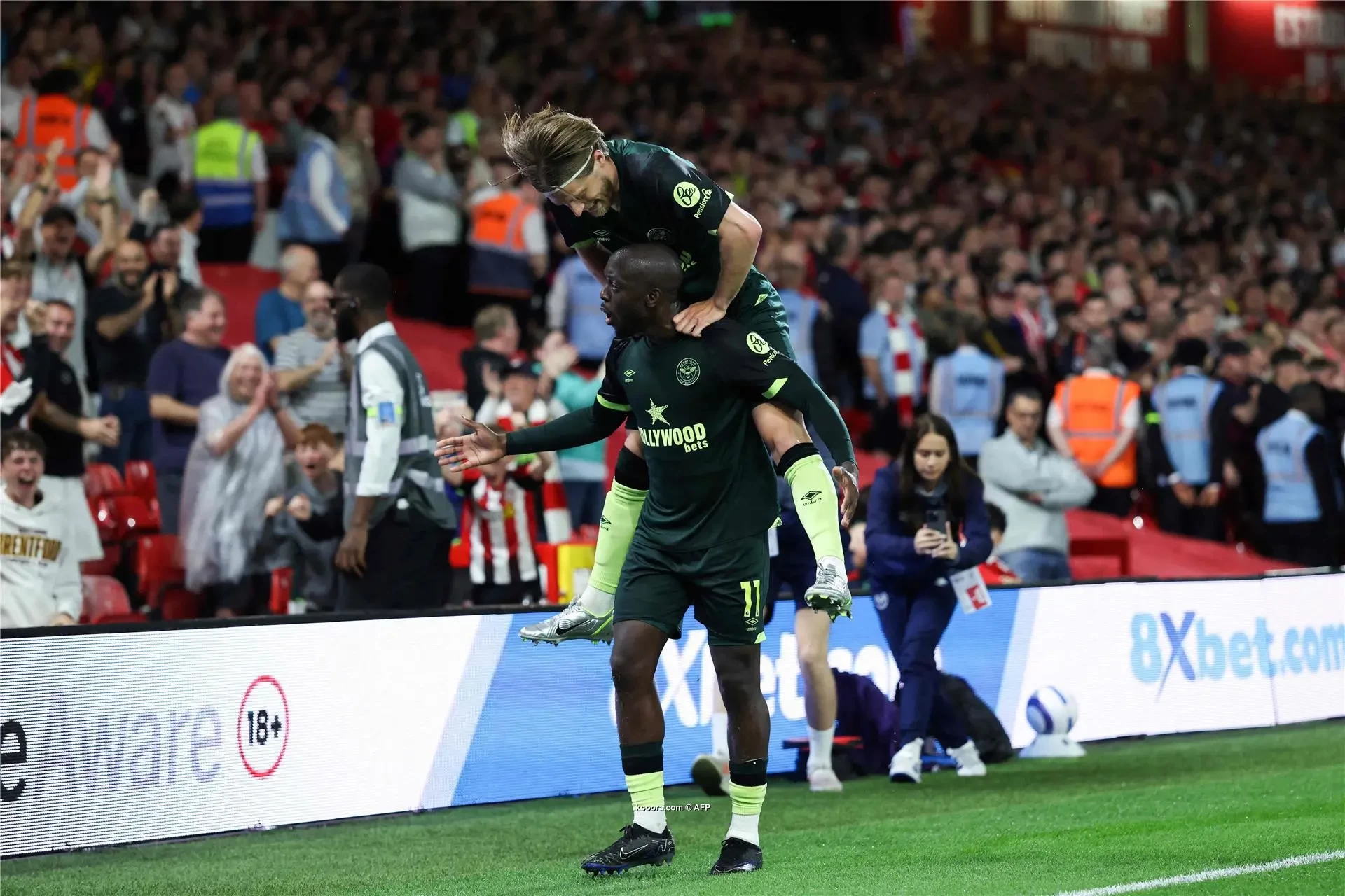 هزيمة مريرة لمانشستر يونايتد بطلها برينتفورد