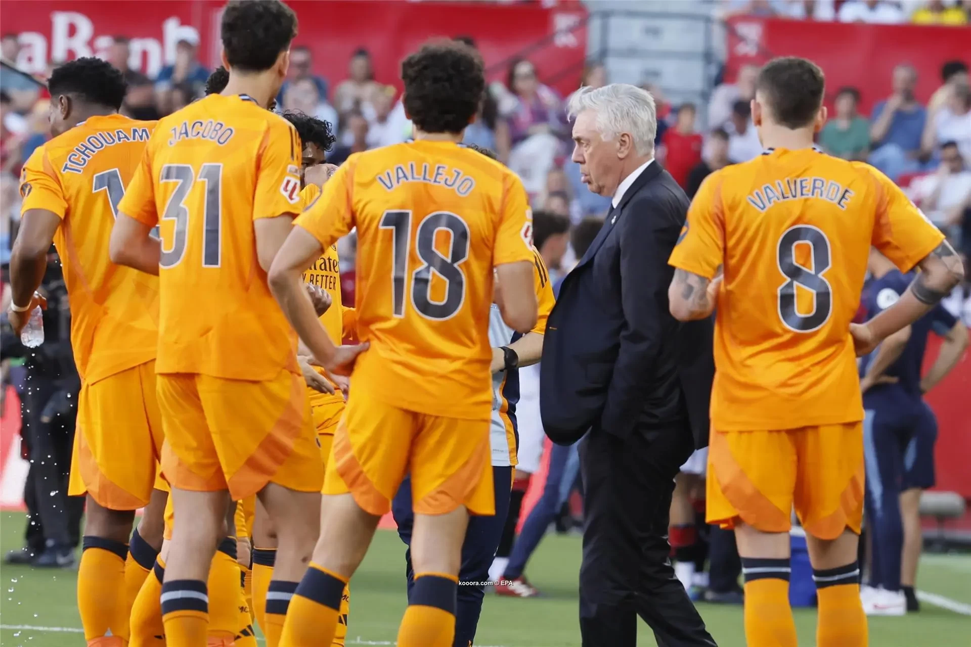 بالصور.. ريال مدريد يعبر إشبيلية بثنائية متأخرة