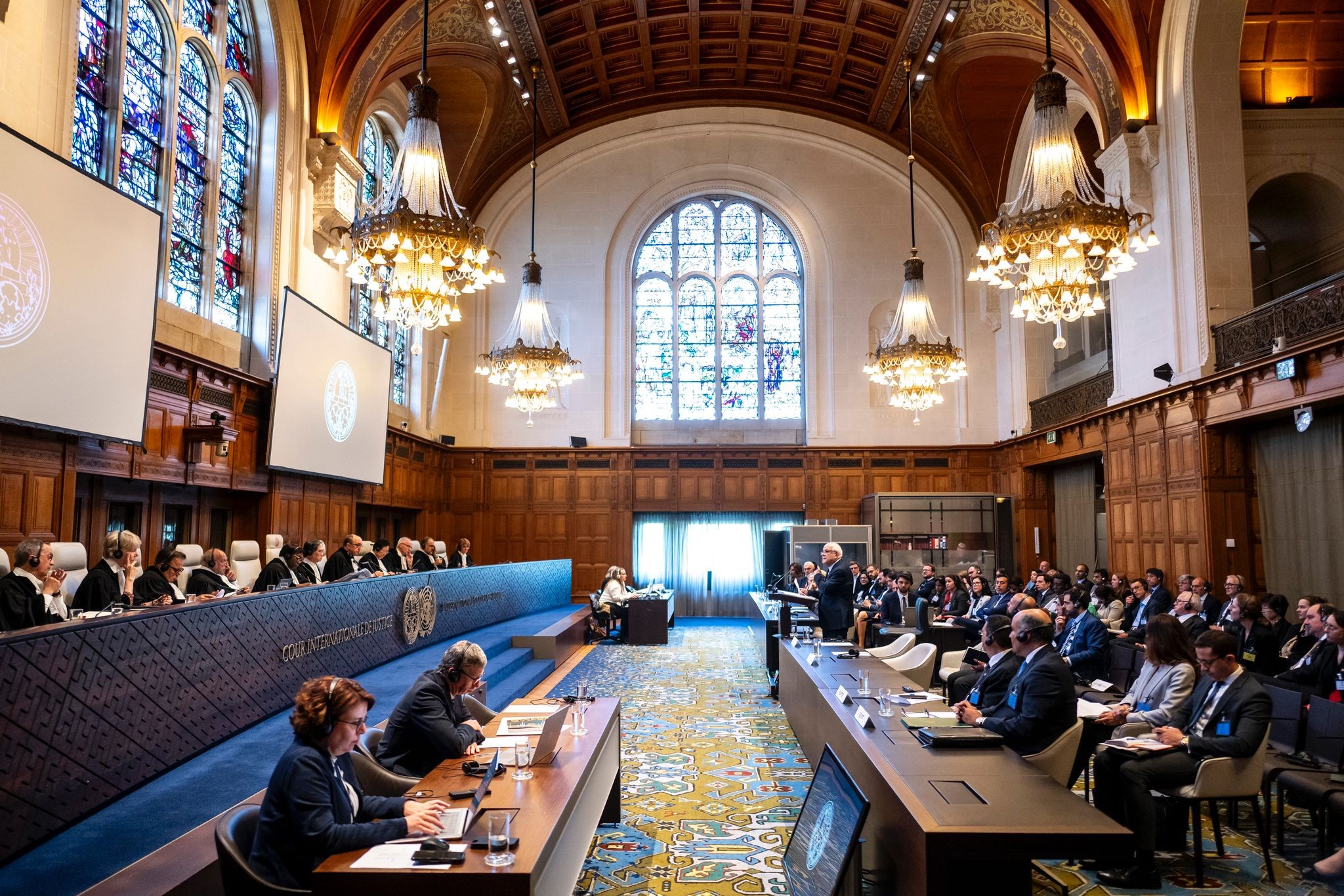 العدل الدولية تُواصل جلساتها بشأن التزامات "إسرائيل" تجاه الأمم المتحدة في فلسطين