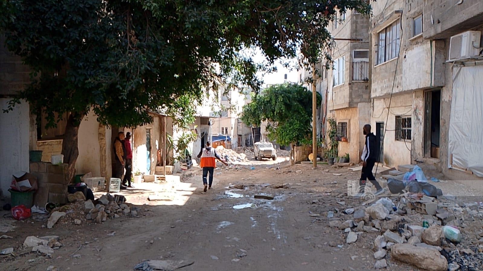 إجبار المواطنين على النزوح