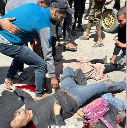 ارتفاع عدد شهداء مجزرة الاحتلال بمطعم التايلندي والسوق الشعبي المحيط به  إلى 25 شهيدا